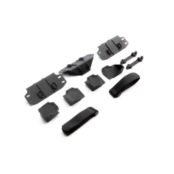 Axial SCX6: Battery Trays & Straps Set AXI251007