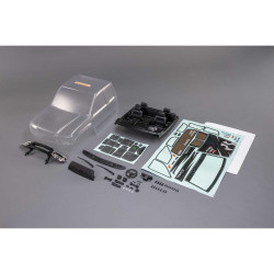 Axial SCX6: Body & Interior Set (Clear): Trail Honcho AXI250011