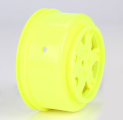 TLR Wheel, Yellow (2): 22SCT TLR7004