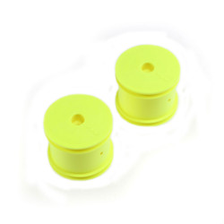 TLR Front/Rear Wheel, Yellow:(2) 22T TLR7002
