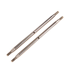 Axial Stainless Steel M6x 117mm Link (2pcs): SCX10III AXI234015