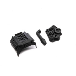 Axial Motor Cover 5.0, Early Bronco: SCX10 III AXI231042