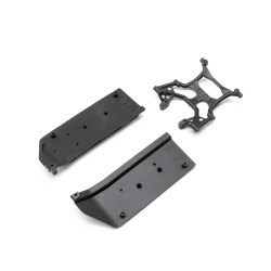 Axial Chassis Side Plates & Rear Brace: SCX10 III BC AXI231049