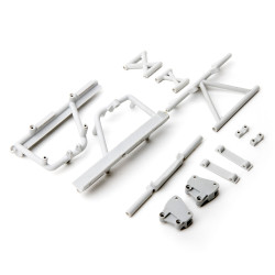 Axial Cage Supports Battery Tray (Grey)  RBX10 AXI231039