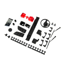 Axial Exterior Body Detail Parts Jeep JLU: SCX10III AXI230022