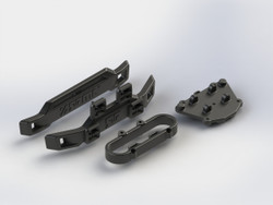 Arrma Front/Rear Bumper Set Nero AR320251