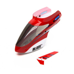 Blade Complete Red Canopy w/Vertical Fin: mCP S BLH5103