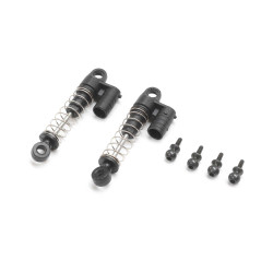 Axial Rear Shock Set, 0.4mm Spring: SCX24 Jeep JT Gladiator AXI204002