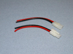 Fusion Tamiya Connector Set w/14AWG Sil.Le FS-TAM/LD