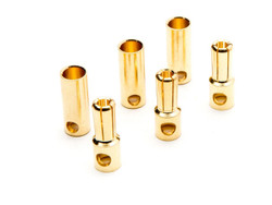 Dynamite Gold Bullet Connector Set, 5.5mm (3) DYNC0089