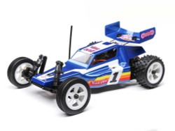 Losi 1/16 Mini JRX2 Brushed 2WD Buggy RTR, Blue LOS01020T2