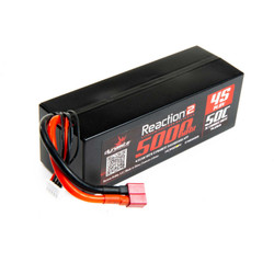 Dynamite 14.8V 5000mAh 4S 50C LiPo, Hardcase: Deans DYNB5045HD