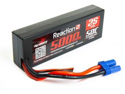 Dynamite 7.4V 5000mAh 2S 50C LiPo, Hardcase: EC5 DYNB5025H5