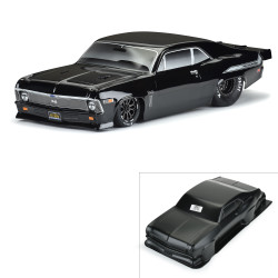 Pro-Line 1:10 1969 Chevrolet Nova Tough-Color Black Body: Drag Car PRO3531-18
