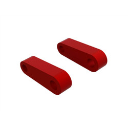 Arrma Aluminum Fr Suspension Mounts (Red) (2) ARA330594