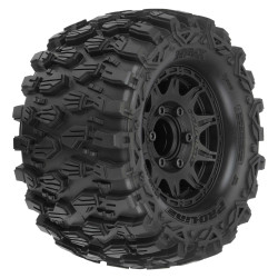 Pro-Line 1:10 Hyrax Front/Rear 2.8" MT Tires Mounted 12mm Blk Raid (2 PRO10190-10