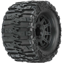 Pro-Line 1:8 Trencher HP BELTED F/R 3.8" MT Tires Mounted 17mm Blk Ra PRO10155-10