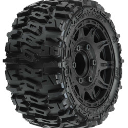 Pro-Line 1:10 Trencher LP Front/Rear 2.8" MT Tires Mounted 12mm Blk R PRO10159-10