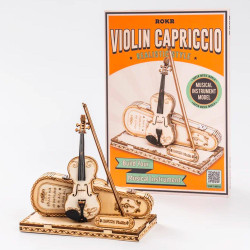 ROBOTIME ROKR Violin Wooden Model Kit TG604K
