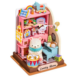 ROBOTIME Rolife Childhood Toy House 1:30 DIY Miniature House Craft Kit DS027