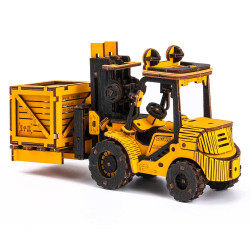 ROBOTIME ROKR Forklift Wooden Model Kit TG413K