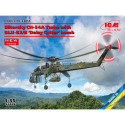 ICM 53055 Sikorsky CH-54A Tarhe w/BLU-82/B Daisy Cutter Bomb 1:35 Model Kit