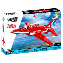 COBI 5844 Armed Forces BAe Hawk T1 Red Arrows 1:48 386pcs