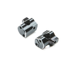 Losi Caster Block, 0 Degree, L/R, Aluminum: Mini-T 2.0 LOS311003