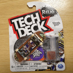 Relic Series 'Thank you' Ultra Rare Tech Deck 96mm Finger board
