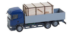 FALLER Car System Scania R13 HL Flatbed Truck w/ Crate Load VI HO Gauge 161597