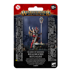 Games Workshop Warhammer AoS Blades Of Khorne: Realmgore Ritualist 83-22