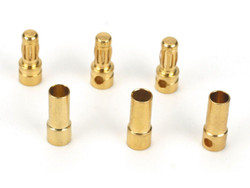 Dynamite Gold Bullet Connector Set, 3.5mm (3) DYNC0043