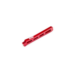 Arrma Front Center Chassis Brace Aluminum 118mm Red ARA320565