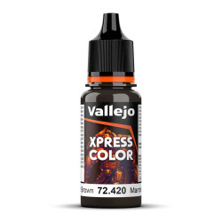 Vallejo Xpress Colour Wasteland Brown 18ml Model Paint 72420