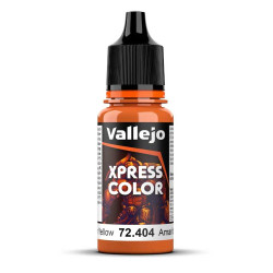 Vallejo Xpress Colour Nuclear Yellow 18ml Model Paint 72404