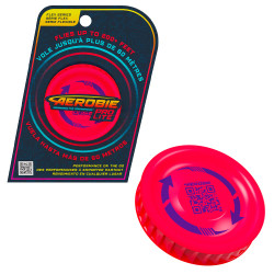 Aerobie Pro Lite Miniature Flying Disc Throw Toy - Red