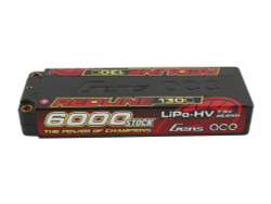 Gens Ace Li-Po HV Car Hard Case 2S2P 7.6V 6000mAh 130C RL with 5mm GC2H6000-130G5