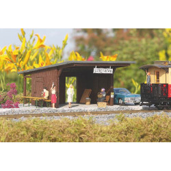 PIKO Streitburg Passenger Shelter Kit G Gauge 62074