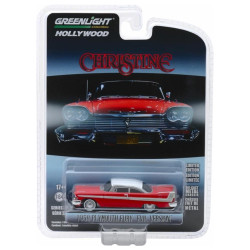 Greenlight 44840-B Christine - 1958 Plymouth Fury (Evil) 1:64 Diecast Model Car