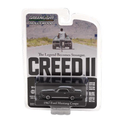 Greenlight 44950-F Creed II Adonis Creed's 1967 Ford Mustang Coupe 1:64 Diecast Car
