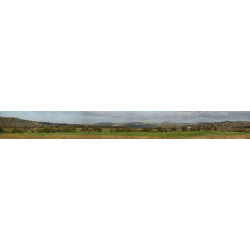 GAUGEMASTER Large Backscene - Valley (2744 x 304mm) OO Gauge Scenics GM701