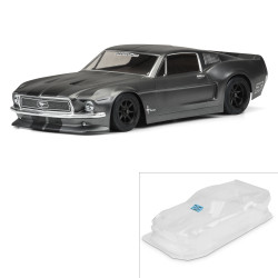 Protoform 1:10 1968 Ford Mustang Clear Body: Vintage Trans-Am PRM1558-40