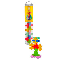 Plus-Plus Tube - BIG Tropical Mix 15ps Age 1+ Building Block Puzzle Toy 3431