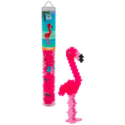 Plus-Plus Tube - Flamingo 100pcs Age 5+ Building Block Puzzle Toy 4242