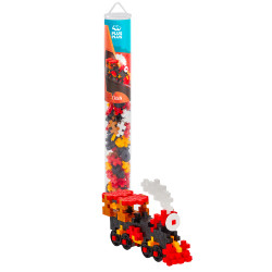 Plus-Plus Tube - Train 100pcs Age 5+ Building Block Puzzle Toy 4285