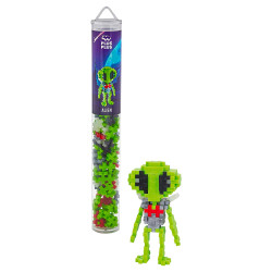 Plus-Plus Tube - Alien 100pcs Age 5+ Building Block Puzzle Toy 4246