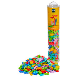 Plus-Plus Tube - Tropical Mix 240pcs Age 5+ Building Block Puzzle Toy 4261