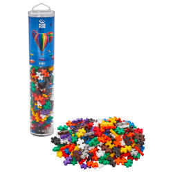 Plus-Plus Tube - Basic Colour Mix 240pcs Age 5+ Building Block Puzzle Toy 4285