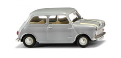 Wiking Austin Mini Silver Grey 1959-67 WK022606 HO Gauge