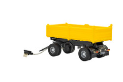 Viessmann CarMotion Tandem Tipper Trailer Yellow VN8215 HO Gauge